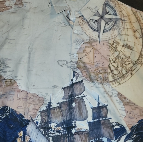 NWT Men's Hard Daddy XXL Hawaiian shirt - Picture 7 of 7